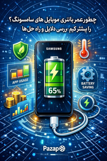 «چطور عمر باتری موبایلهای سامسونگ را بیشتر کنیم؟ راهنمای کامل افزایش دوام شارژ»