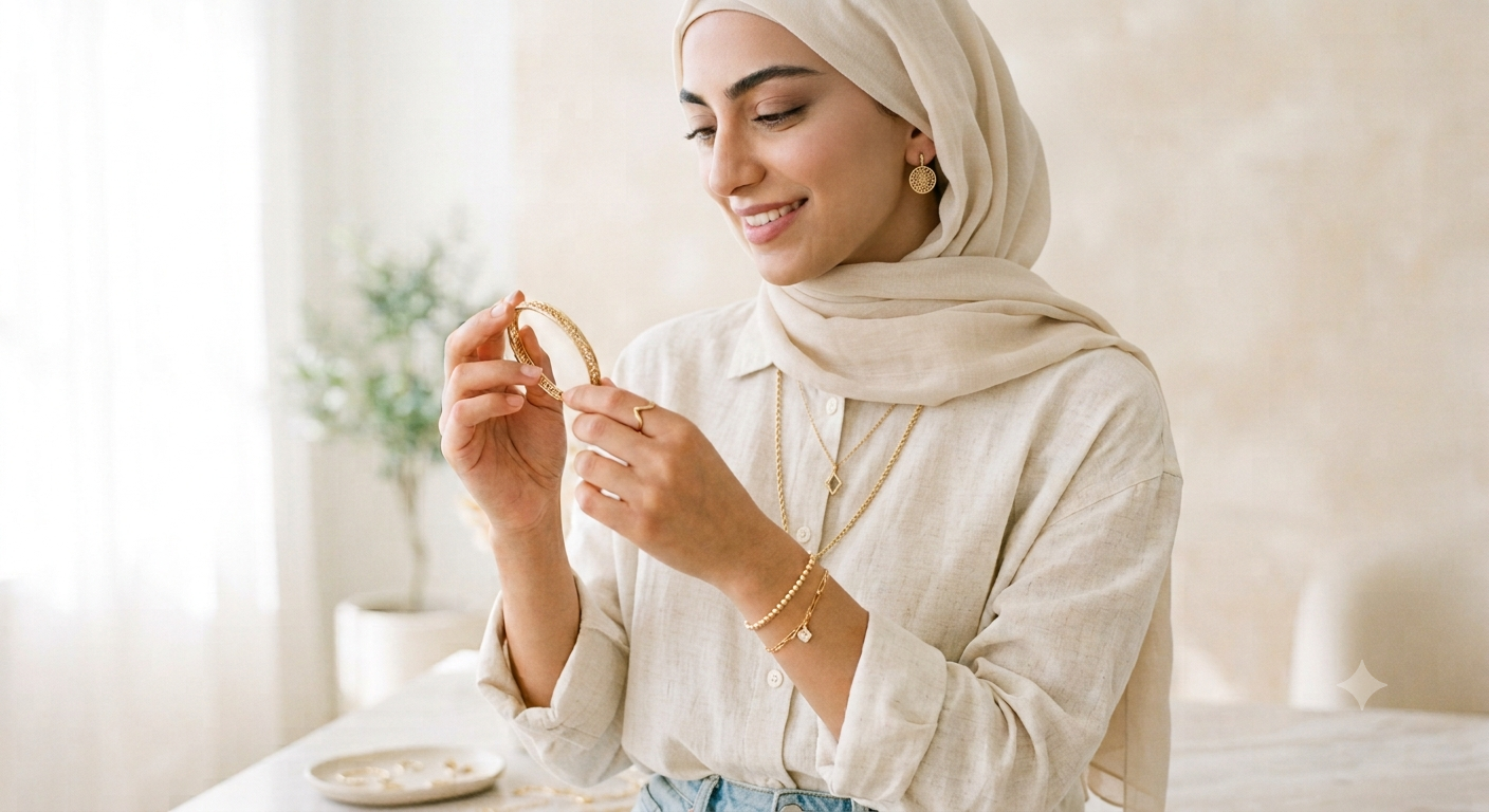 اصول ست کردن طلا و جواهرات با انواع لباس + راهنمای استایل