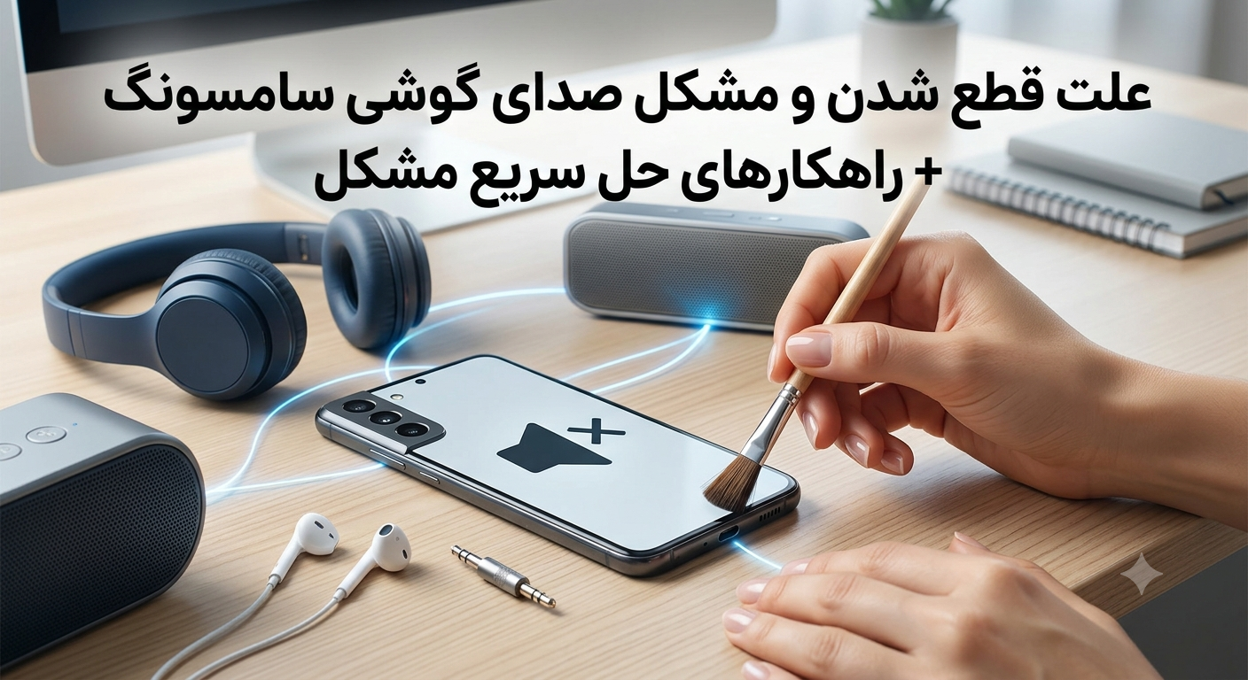 علت قطع شدن و مشکل صدای گوشی سامسونگ + راهکارهای حل سریع مشکل