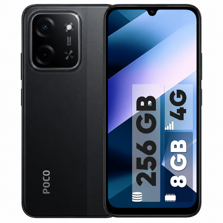 گوشی موبایل شیائومی مدل Poco C85 4G دو سیم کارت ظرفیت 256 گیگابایت و رم 8 گیگابایت